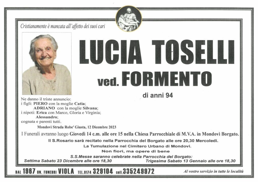 TOSELLI LUCIA