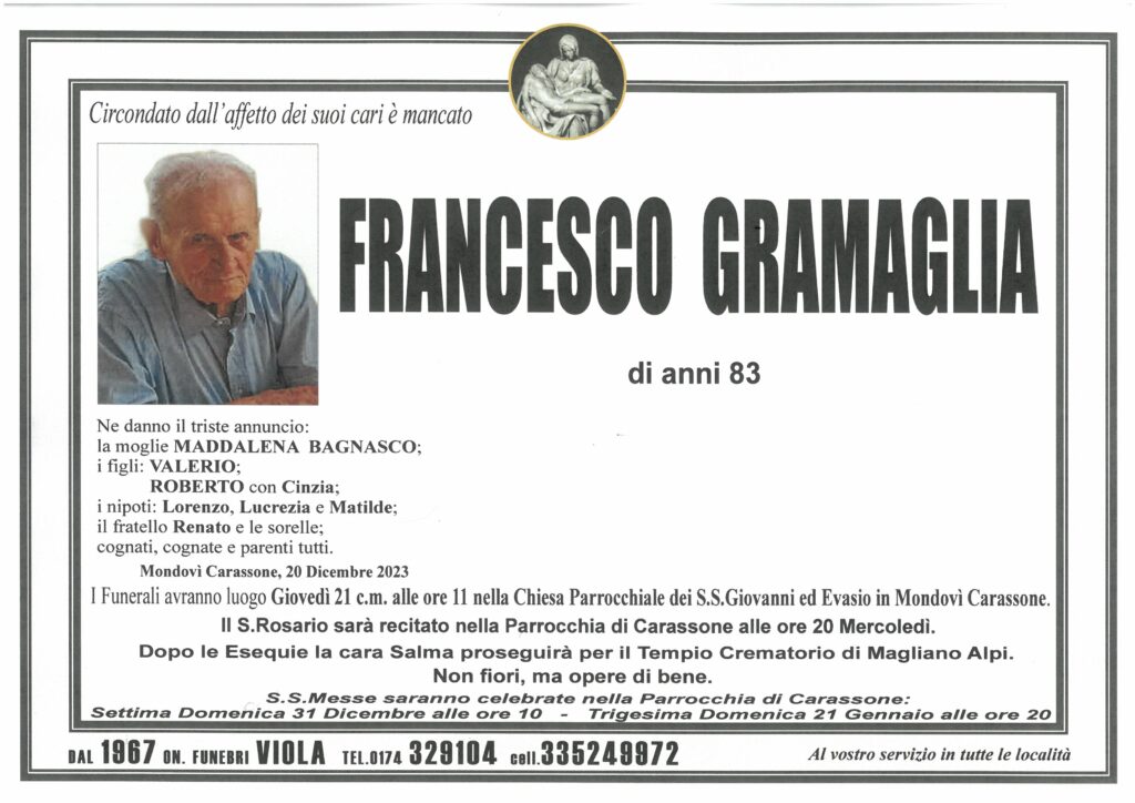 GRAMAGLIA FRANCESCO