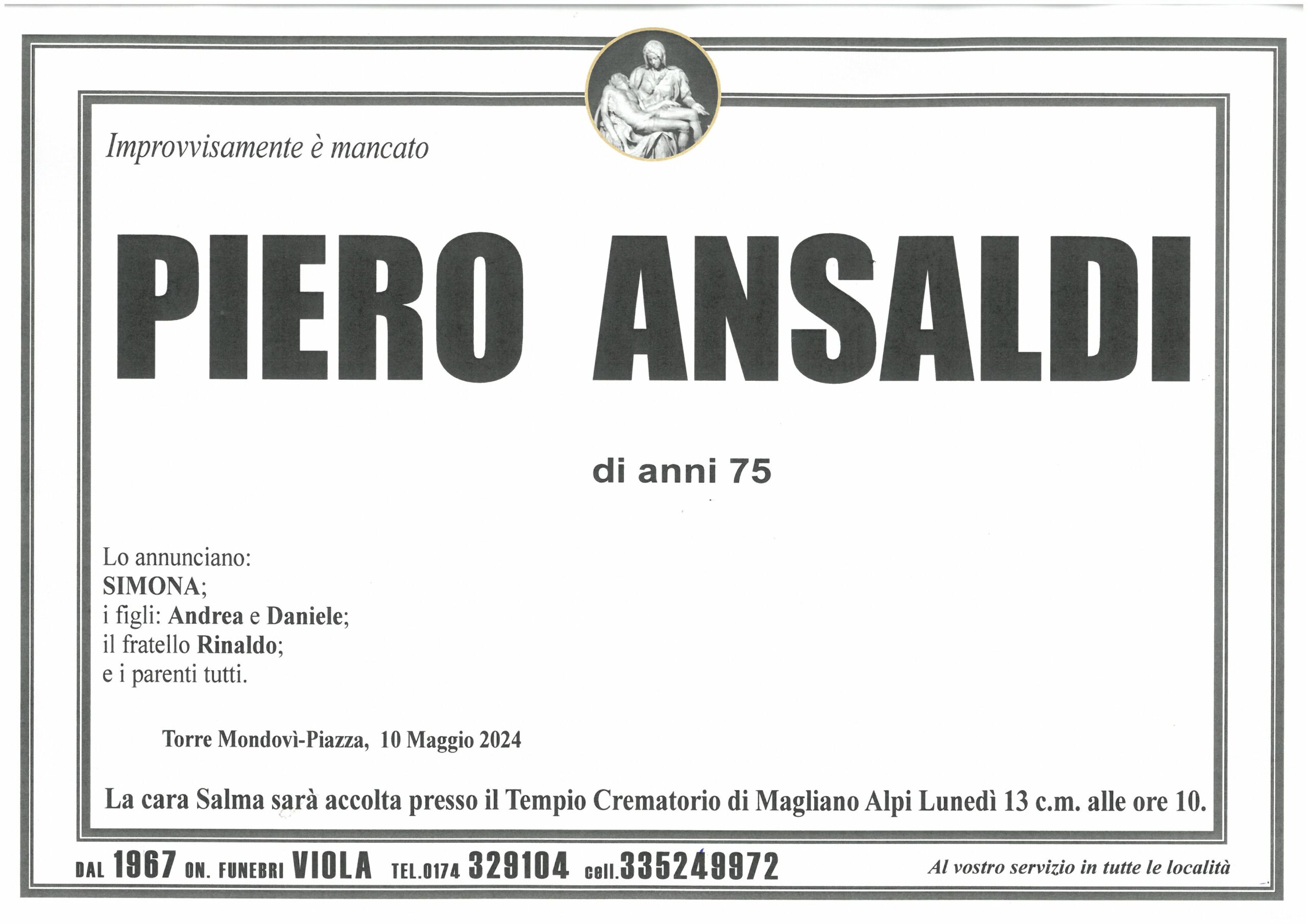 ANSALDI PIERO