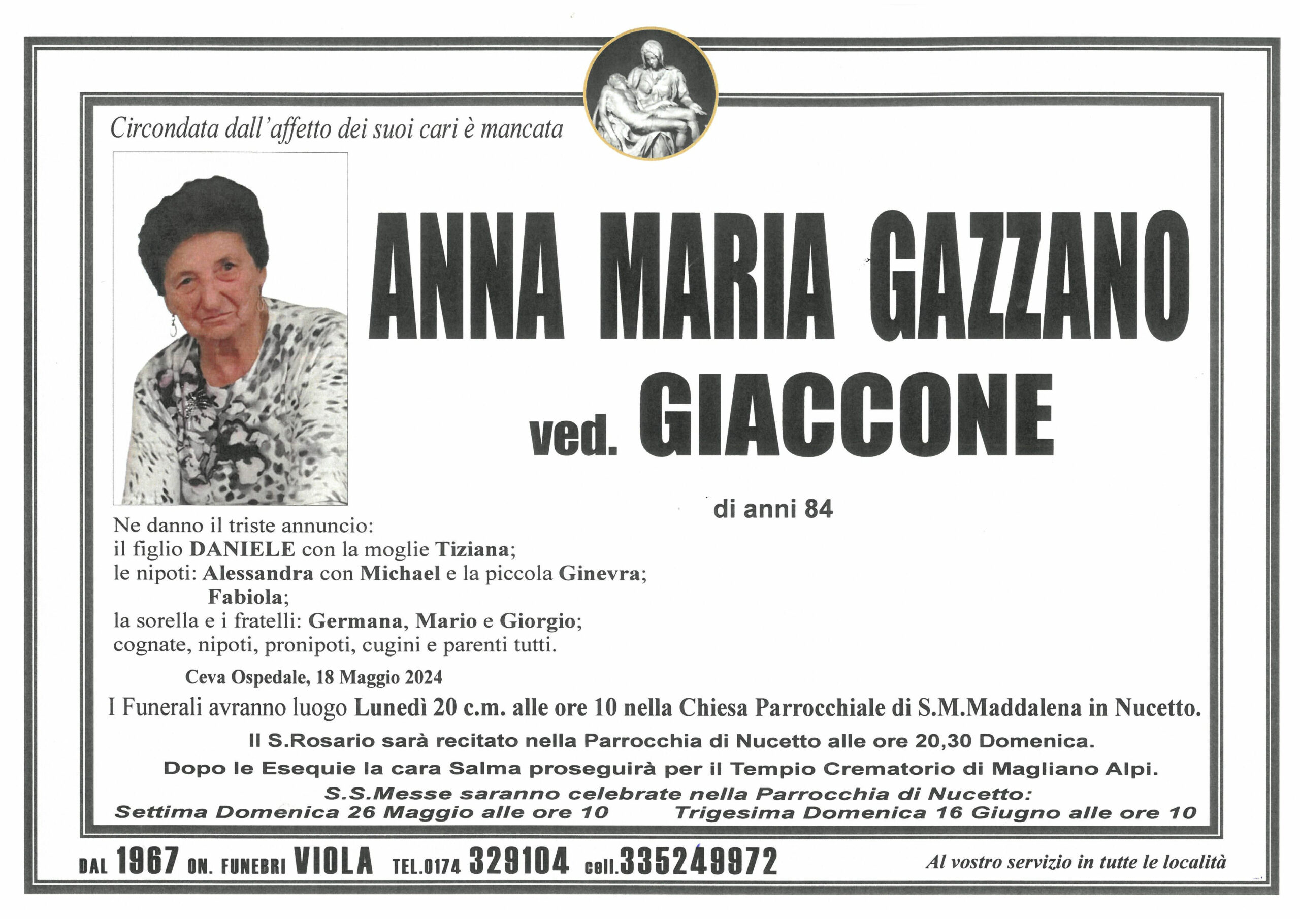 GAZZANO ANNA MARIA