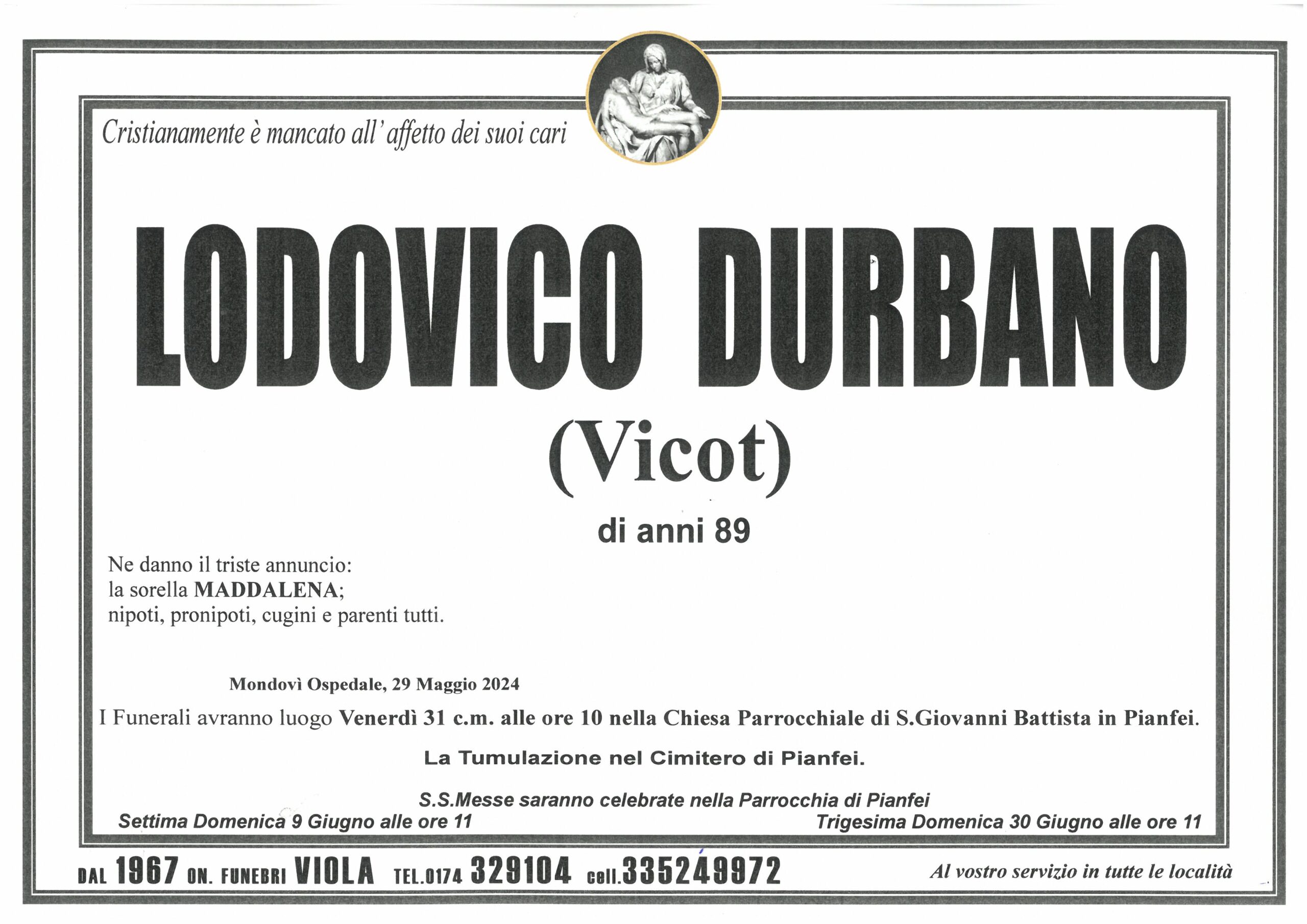 DURBANO LODOVICO