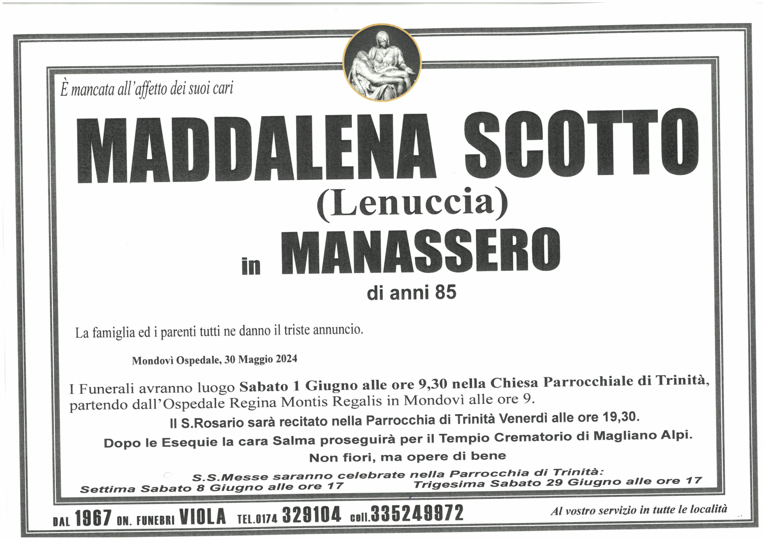 SCOTTO  MADDALENA