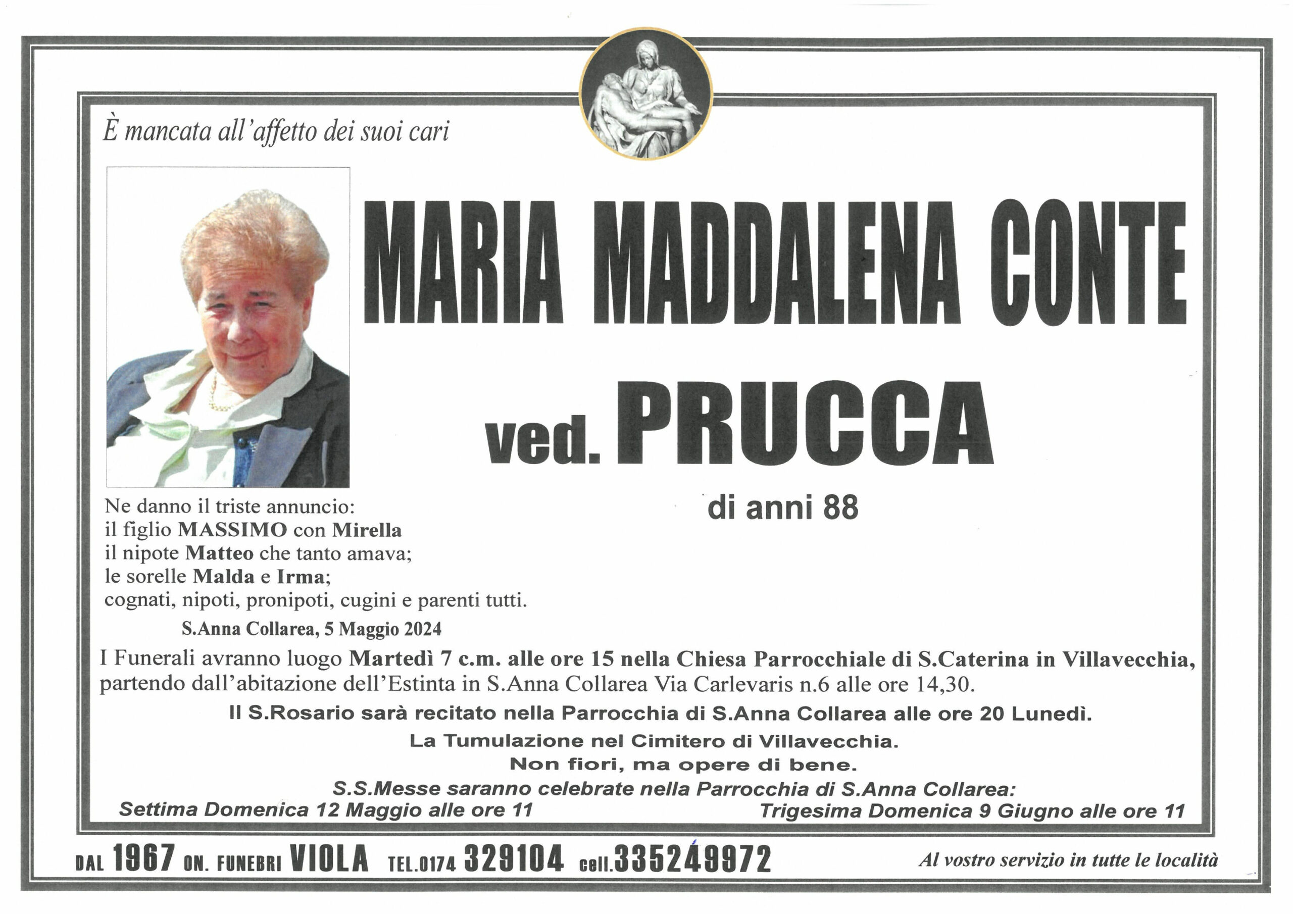 CONTE MARIA MADDALENA