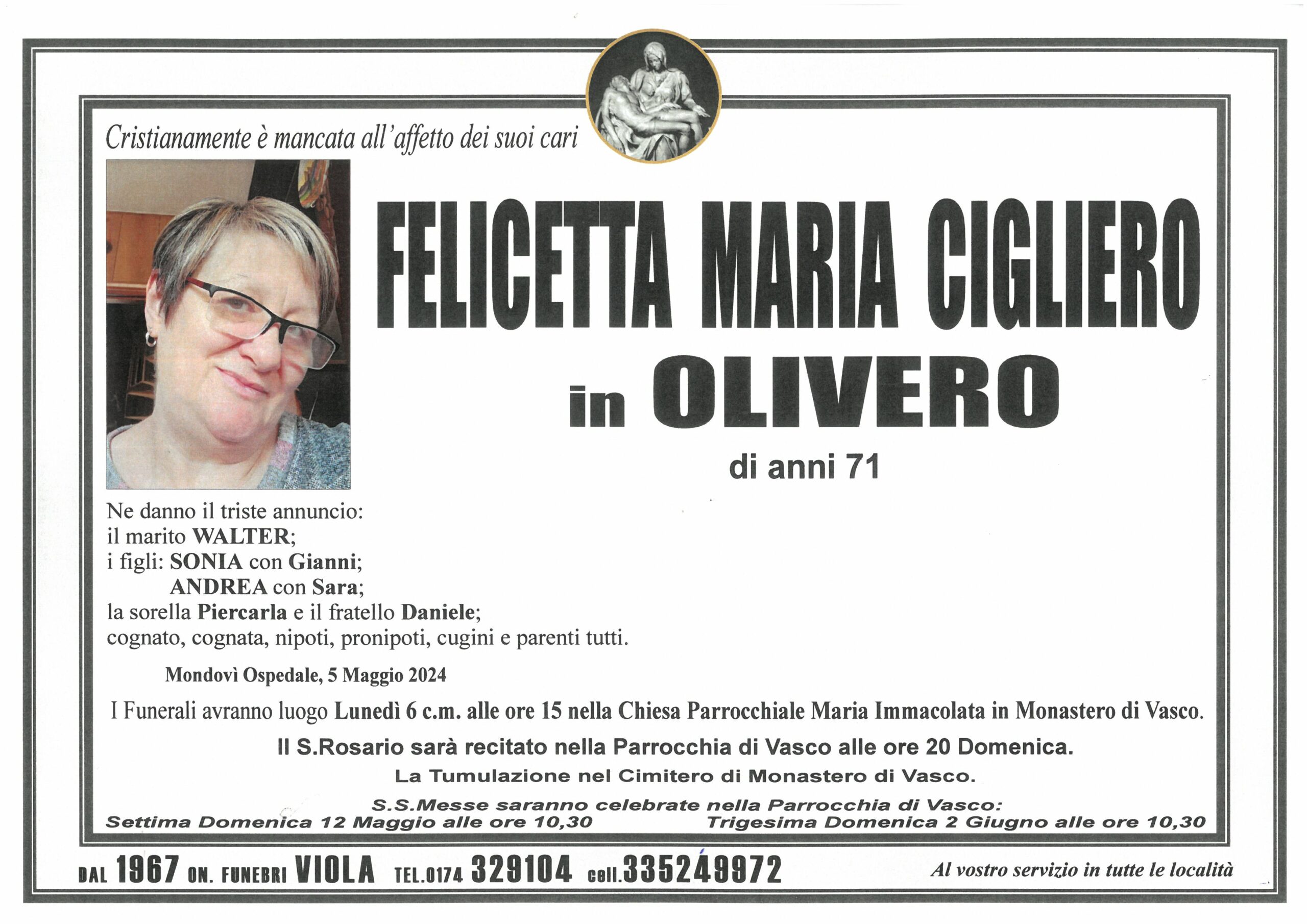 CIGLIERO FELICETTA MARIA