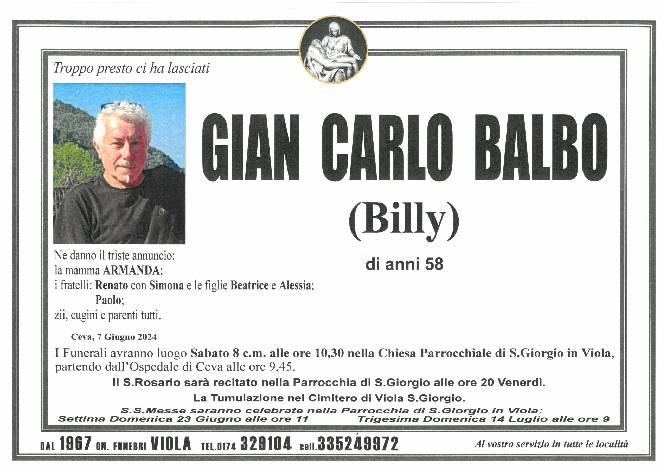 BALBO GIAN CARLO