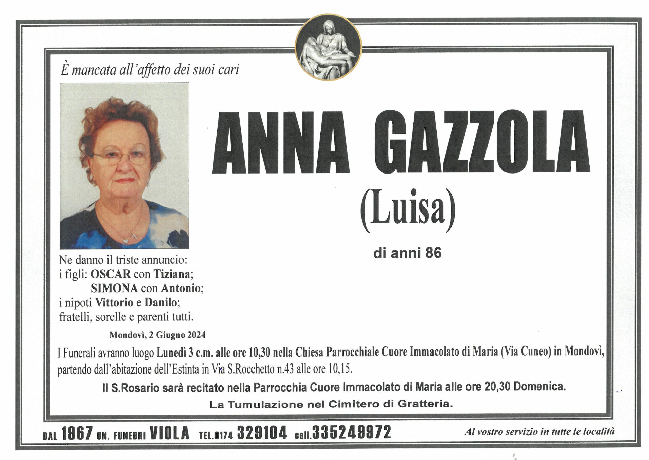 GAZZOLA ANNA