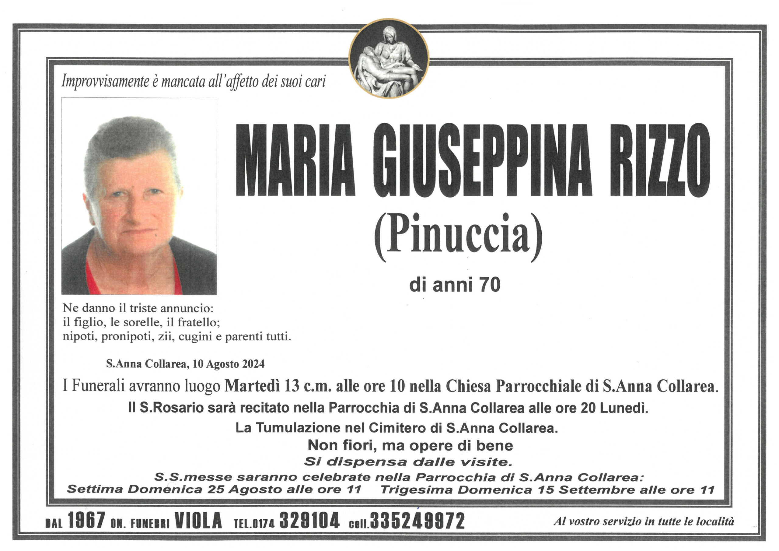 RIZZO MARIA GIUSEPPINA