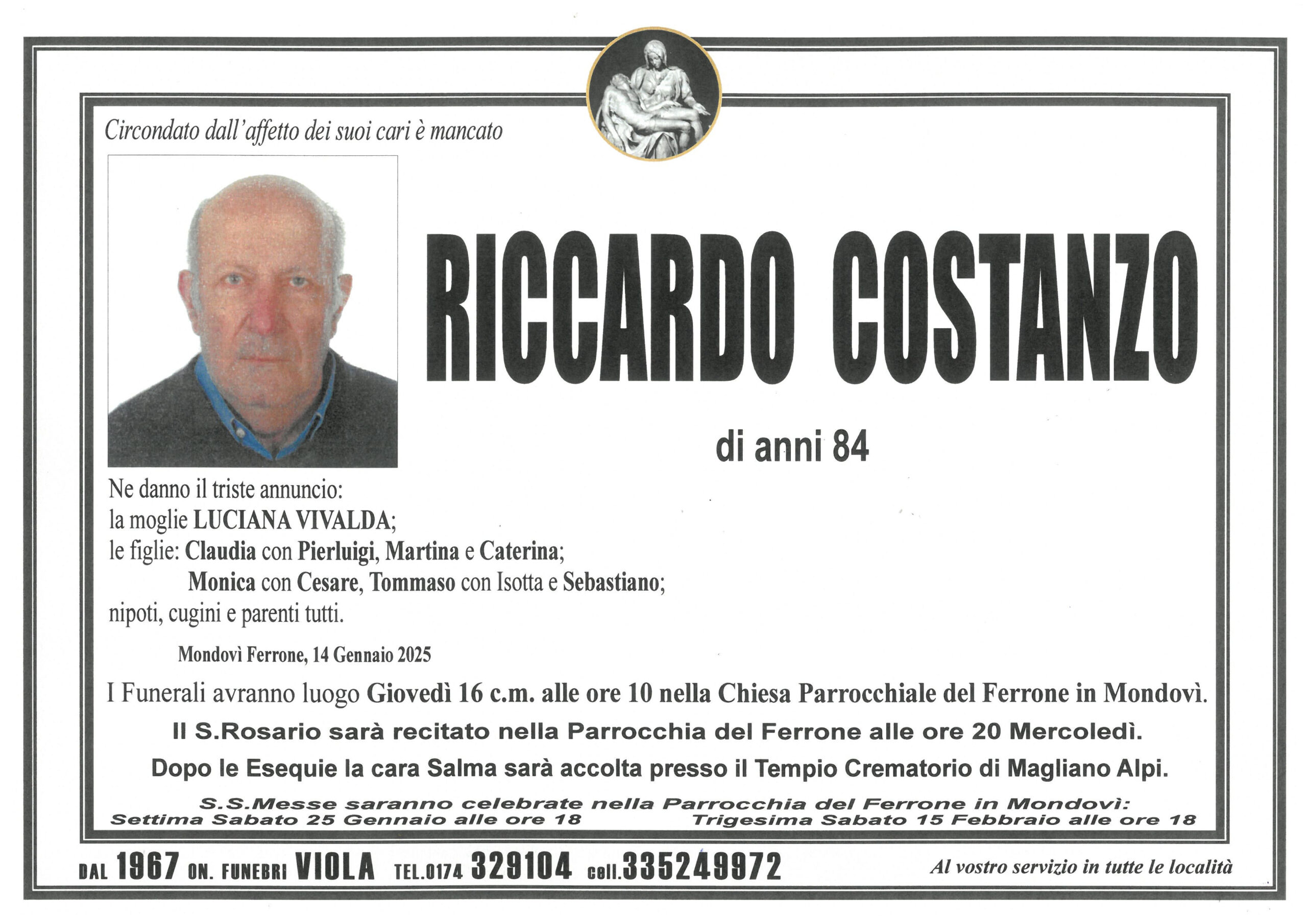 COSTANZO  RICCARDO