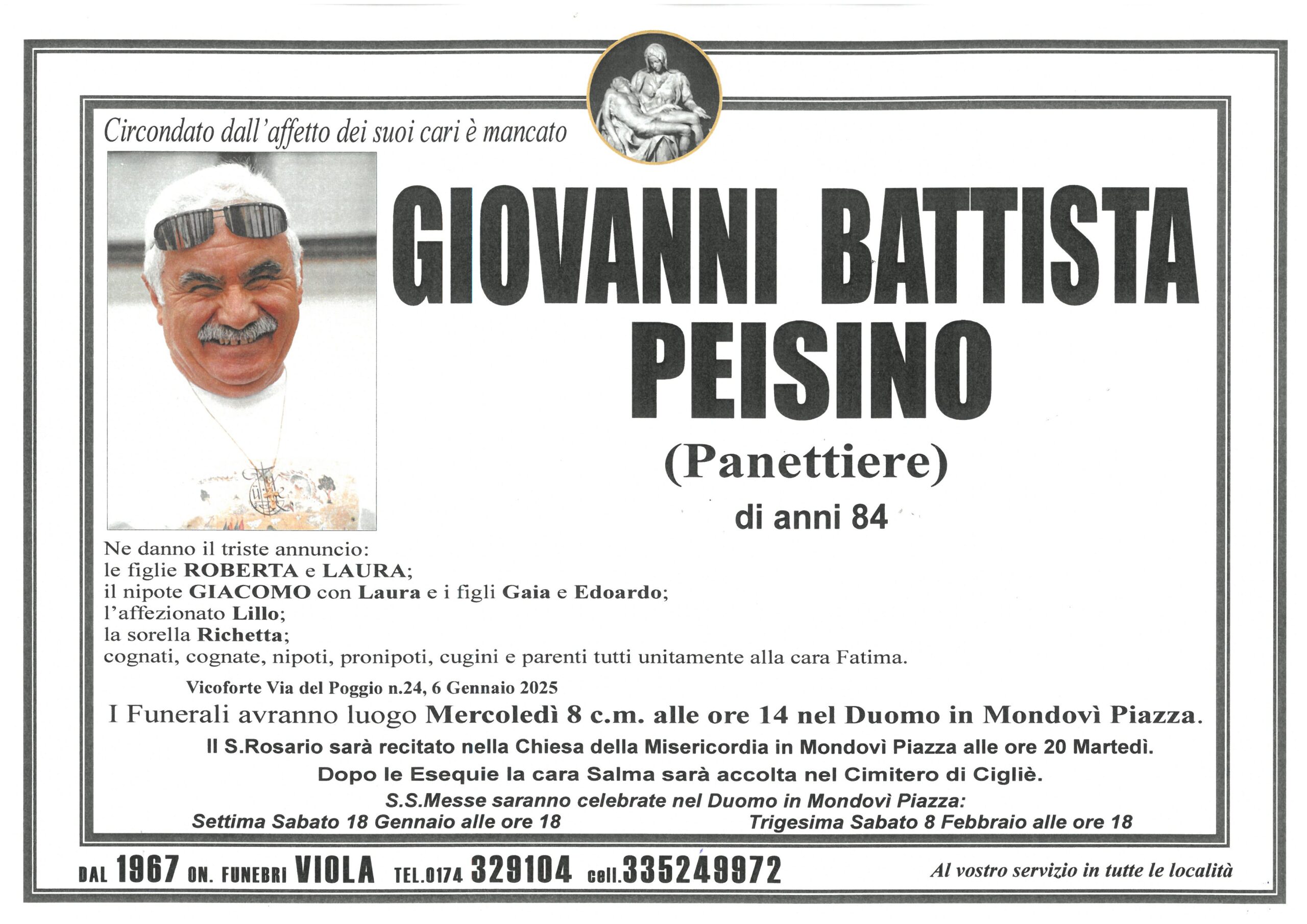 PEISINO GIOVANNI BATTISTA