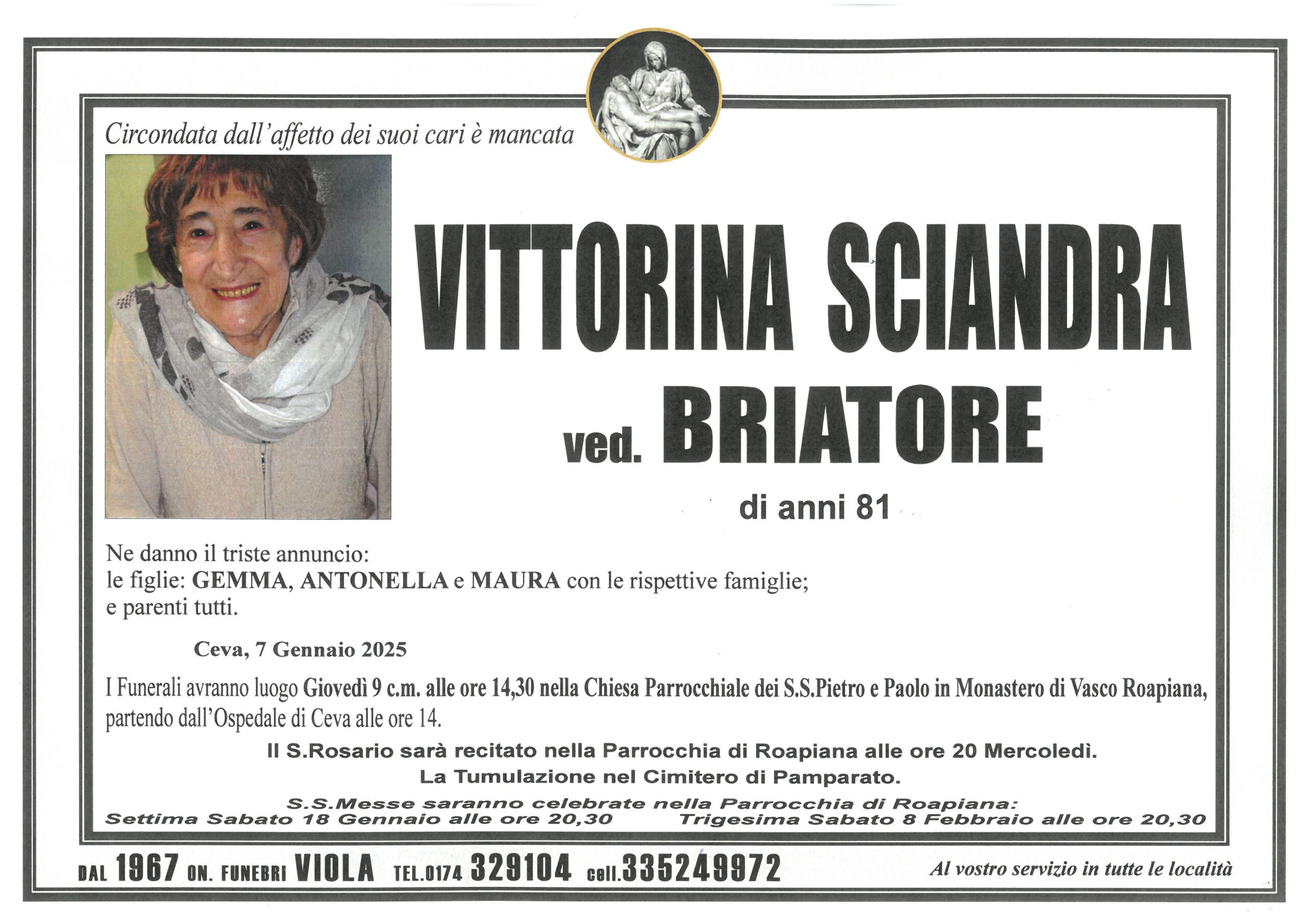 SCIANDRA VITTORINA